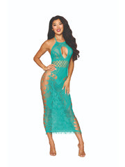 Load image into Gallery viewer, Dreamgirl Agate Bodystocking Gown Lingerie - Nastassy