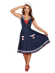 Load image into Gallery viewer, Dreamgirl All Aboard Women's Costume - Nastassy