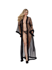 Load image into Gallery viewer, Dreamgirl Plus Boudoir Robe