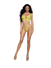 Load image into Gallery viewer, Dreamgirl Famous IRL Fishnet Bra Set - Nastassy