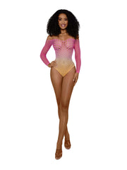Load image into Gallery viewer, Dreamgirl Ombre Net Bodystocking - Nastassy