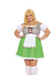 Load image into Gallery viewer, Dreamgirl Plus Size Feisty Fraulein