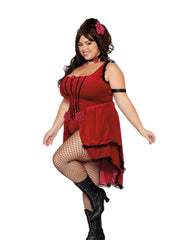 Load image into Gallery viewer, Dreamgirl Plus Size Saloon Siren Women's Costume - Nastassy