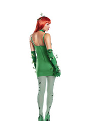 Load image into Gallery viewer, Dreamgirl Poison Oak Bodycon Dress with Stretch Backside Women’s Costume – Sexy Nature-Inspired Outfit Costume - Nastassy