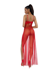 Load image into Gallery viewer, Dreamgirl Romance Lace-Trim Gown 2-Piece Set