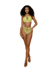 Load image into Gallery viewer, Dreamgirl Situation Net 2-Piece Set - Nastassy