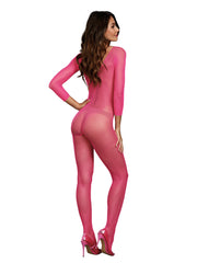 Load image into Gallery viewer, Dreamgirl Fishnet Open Crotch Bodystocking