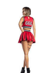 Load image into Gallery viewer, Party King Hellbent Cheerleader Costumes - Nastassy