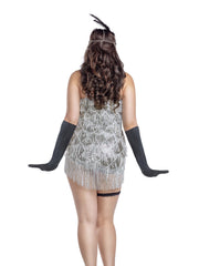 Load image into Gallery viewer, Party King Plus Platinum Flapper Sexy Costumes - Nastassy