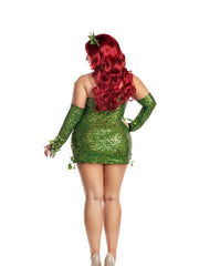Load image into Gallery viewer, Party King Plus Poisonous Villain Costumes - Nastassy