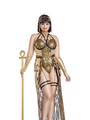 Load image into Gallery viewer, Party King Plus Queen of the Nile Sexy Costumes - Nastassy