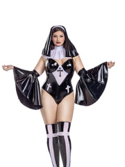 Load image into Gallery viewer, Party King Plus Secret Confessions Nun - 1X Sexy Costumes - Nastassy
