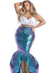 Load image into Gallery viewer, Party King Plus Under the Sea Mermaid