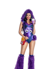 Load image into Gallery viewer, Party King Purple Milkshake Monster Costumes - Nastassy