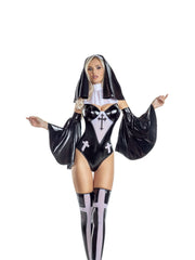Load image into Gallery viewer, Party King Secret Confessions Nun - Small Sexy Costumes - Nastassy