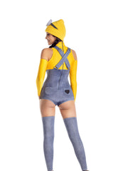 Load image into Gallery viewer, Party King Yellow Henchbabe Costumes - Nastassy