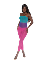 Load image into Gallery viewer, Dreamgirl Seamless Mesh Versatile Two-Way Bodystocking Garment Bodystocking - Nastassy