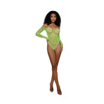 Load image into Gallery viewer, Dreamgirl Rhinestone Off Shoulder Bodystocking - Nastassy
