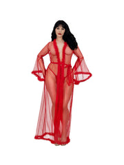 Load image into Gallery viewer, Dreamgirl Plus Boudoir Robe