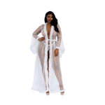 Load image into Gallery viewer, Dreamgirl Plus Boudoir Robe Lingerie - Nastassy
