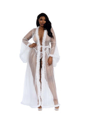 Load image into Gallery viewer, Dreamgirl Plus Boudoir Robe