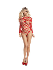Load image into Gallery viewer, Dreamgirl Check Me Out Bodystocking