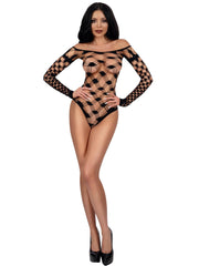 Load image into Gallery viewer, Dreamgirl Check Me Out Bodystocking