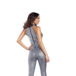 Load image into Gallery viewer, Dreamgirl Disco Diva Jumpsuit Women’s Costume – 70s Retro Funky Party Outfit Costume - Nastassy
