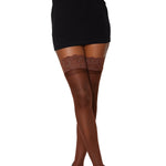 Load image into Gallery viewer, Dreamgirl Laced Stay-up Sheer Thigh High Thigh Highs - Nastassy
