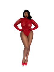 Load image into Gallery viewer, Dreamgirl Plus Lacey Miss Bodystocking