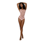 Load image into Gallery viewer, Dreamgirl Lola Teddy Rose Quartz Lingerie - Nastassy
