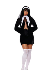 Load image into Gallery viewer, Dreamgirl Nun Of Your Business Women's Costume - Nastassy