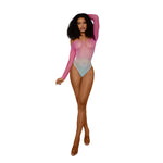 Load image into Gallery viewer, Dreamgirl Ombre Net Bodystocking - Nastassy
