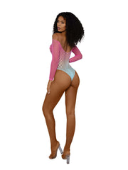 Load image into Gallery viewer, Dreamgirl Ombre Net Bodystocking - Nastassy