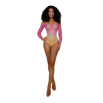 Load image into Gallery viewer, Dreamgirl Ombre Net Bodystocking - Nastassy
