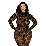 Load image into Gallery viewer, Dreamgirl Plus Black Gloved Bodystocking Lingerie - Nastassy
