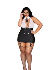 Load image into Gallery viewer, Dreamgirl Plus Boss Babe Costume Lingerie - Nastassy