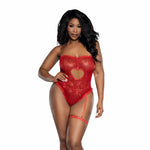 Load image into Gallery viewer, Dreamgirl Plus Sequined Teddy Lingerie - Nastassy
