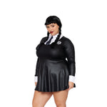 Load image into Gallery viewer, Dreamgirl Plus Size Gothic Schoolgirl
