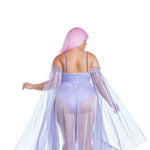 Load image into Gallery viewer, Dreamgirl Plus Size Moonlit Goddess Bodysuit with Sequin and Sheer Skirt Women’s Costume – Fantasy Outfit Costume - Nastassy
