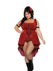 Load image into Gallery viewer, Dreamgirl Plus Size Saloon Siren Women's Costume - Nastassy