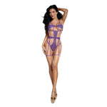 Load image into Gallery viewer, Dreamgirl Purple Folly Teddy - Nastassy
