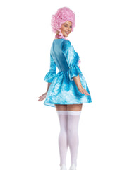 Load image into Gallery viewer, Dreamgirl Queen Marie Satin Dress with Velvet Bows Women’s Costume – Royal Princess Outfit Costume - Nastassy