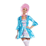 Load image into Gallery viewer, Dreamgirl Queen Marie Satin Dress with Velvet Bows Women’s Costume – Royal Princess Outfit Costume - Nastassy
