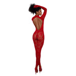 Load image into Gallery viewer, Dreamgirl Gloved Bodystocking - Red Lingerie - Nastassy
