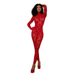 Load image into Gallery viewer, Dreamgirl Gloved Bodystocking - Red Lingerie - Nastassy
