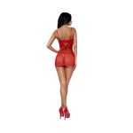 Load image into Gallery viewer, Dreamgirl Romance Lace-Trim Chemise 2-Piece Set Lingerie - Nastassy
