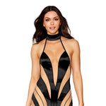 Load image into Gallery viewer, Dreamgirl Sheer Panel Garter Slip Garter Slip - Nastassy
