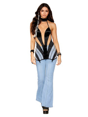 Load image into Gallery viewer, Dreamgirl Sheer Panel Garter Slip Garter Slip - Nastassy