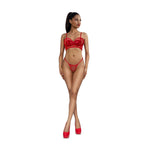 Load image into Gallery viewer, Dreamgirl Sweetheart Long-Line Bra and G-String Lingerie - Nastassy
